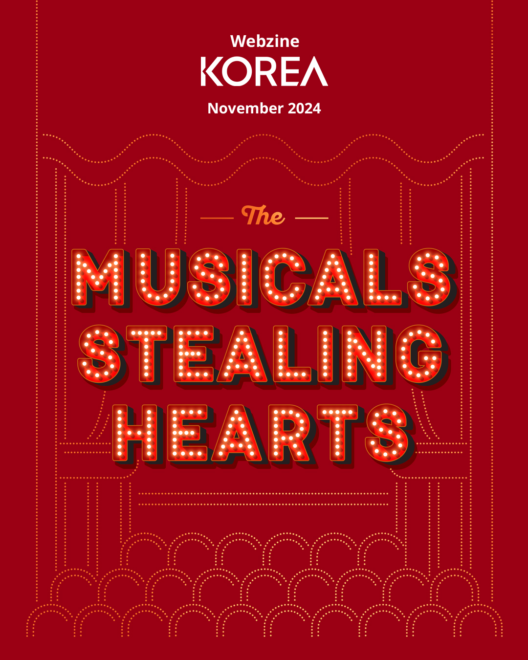 The cover of the November edition of KOREA